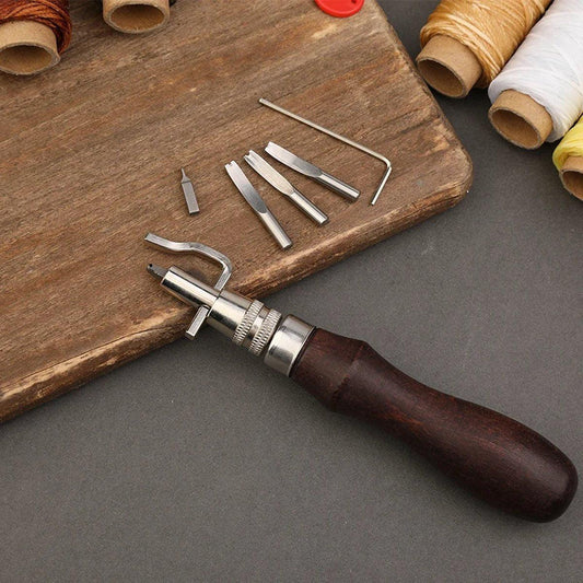 ShopEighty8 - Leather - Leather Processing - Leatherworking Tools - Professional Leather Craft Tool Set - Sewing - Tailoring - Upholstery - Clothing.