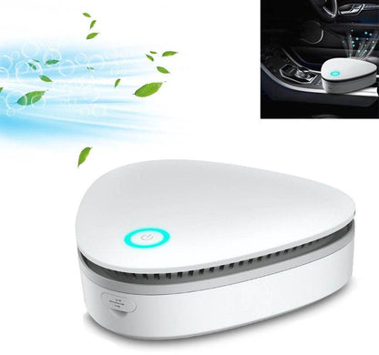 Air purifier, smoke cooler, air purifier suitable for allergy sufferers, mini air cooler, suitable for home, car, cooler and shoe box..