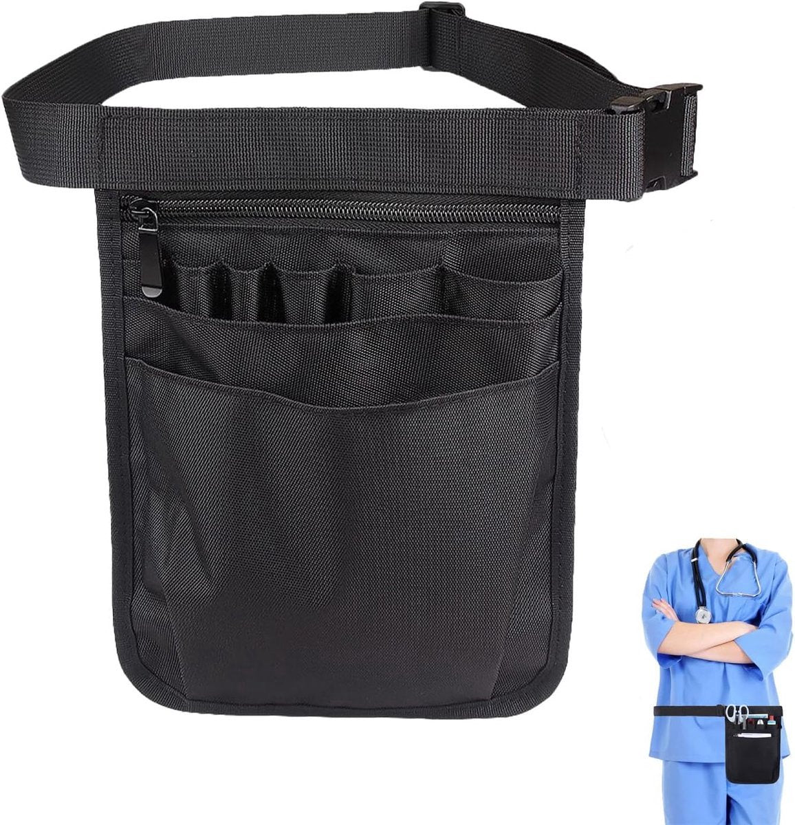 Fanny pack - Men's fanny packs - Women's fanny pack - Nurse fanny pack - Nurse accessory bag - Multifunctional fanny pack - Nurse work bag - Adjustable work bag - Tool bag - Unisex - Purple
