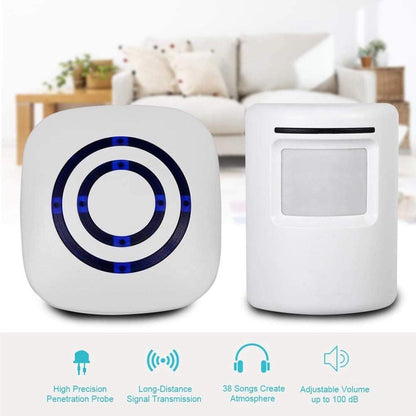 Entry detector - Passage detector - Wireless entry detector - Entry detector - Security.