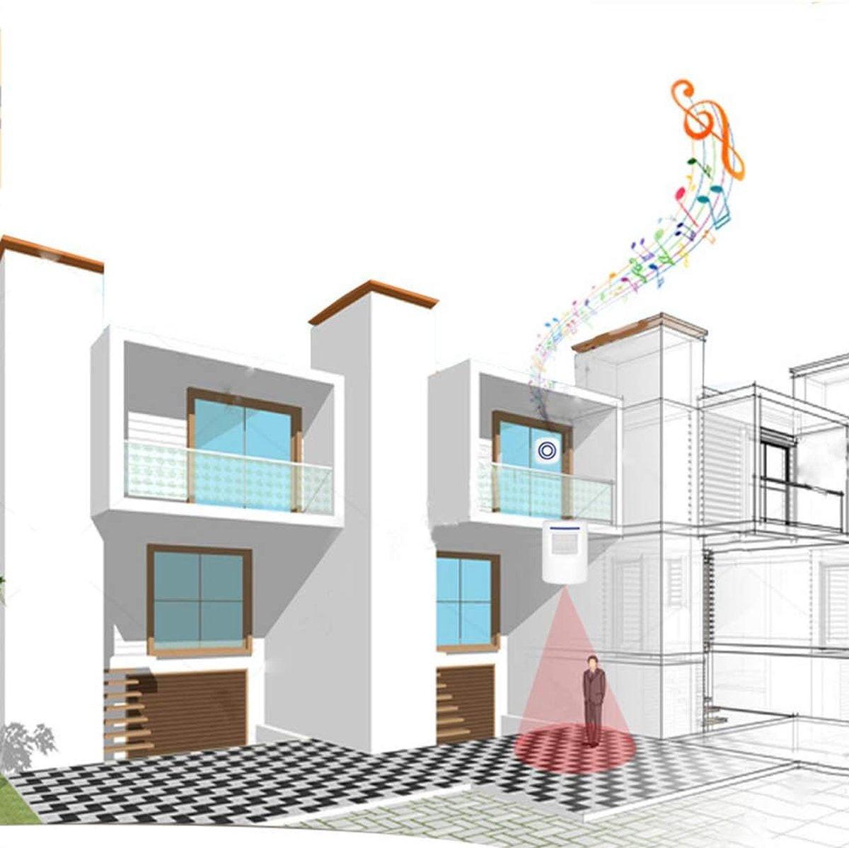 Entry detector - Passage detector - Wireless entry detector - Entry detector - Security.