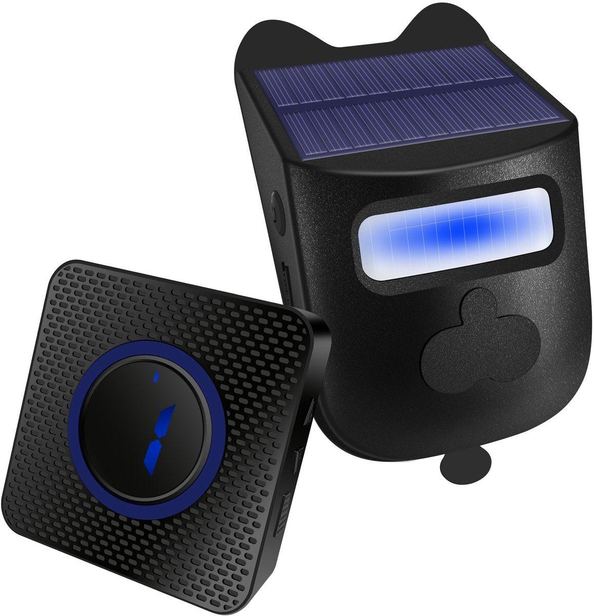Driveway Alarm - Entry Detector - Solar Driveway Alarm - Passage Detector - Wireless = Security - Weatherproof Access Detector.