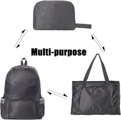 Backpack - Backpack - Bag - Backpacks - 25L Ultralight Foldable Backpack - Waterproof and Durable - Unisex - Suitable for Camping, Hiking, Travel, Walking, Cycling and Outdoor Shopping