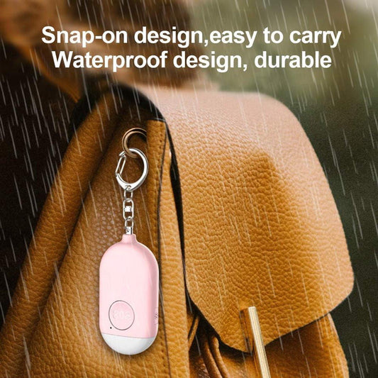 Rechargeable Personal Alarm â Keychain â Personal Alarm â Alarm Keychain â Rechargeable LED Flashlight â Self-Defense Products â Self-Defense Alarm â Personal Alarm â Pink.