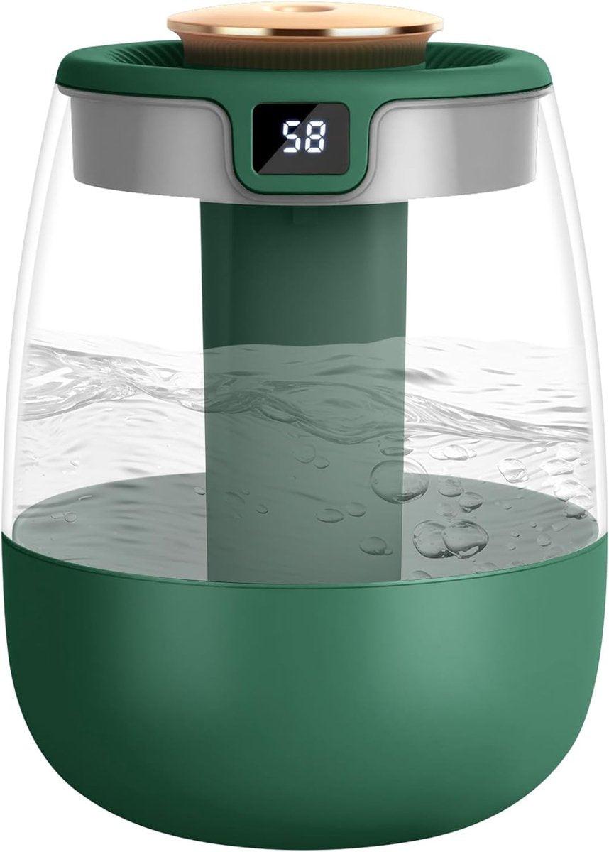 Humidifiers - Bedroom humidifier - Mini humidifier - Children's room humidifier - Humidifier with hygrometer - Humidifier with night light for bedroom - Children's room - Plants - Vegetables.