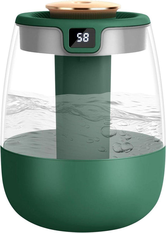 Humidifiers - Bedroom humidifier - Mini humidifier - Children's room humidifier - Humidifier with hygrometer - Humidifier with night light for bedroom - Children's room - Plants - Vegetables.