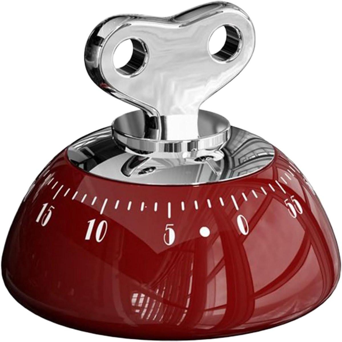 Educational Clock - High-Quality Educational Clock for Children - Kids Timer - Countdown Timer - Leather Time-Reading Clock - Educational Clock - Homework Helper - Educational Toys - Home Education - Red.