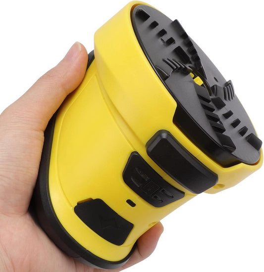 Snow scraper with rotating disc - de-icing and thawing - car - winter - window - snow shovel - windshield - electric