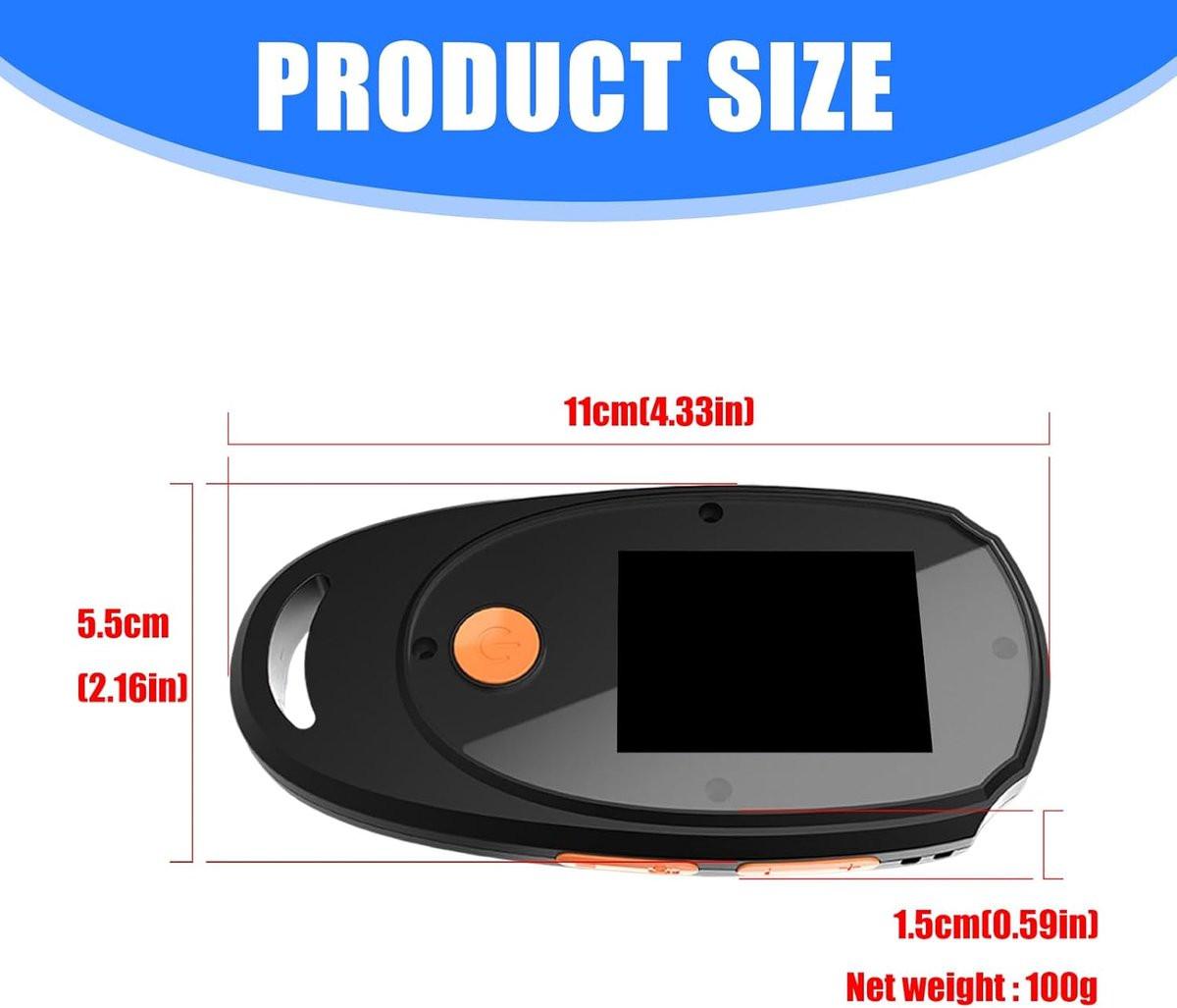 Microscope - Children's Microscope - Portable Digital Microscope for Children and Adults - 5.1 cm Color Screen - 500x Magnification - 8 Built-in LED Lights.