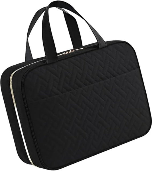Men's Toiletry Bag - Women's Toiletry Bag - Hanging Toiletry Bag - Practical Travel Toiletry Bag - For Storing Essential Toiletries - Black