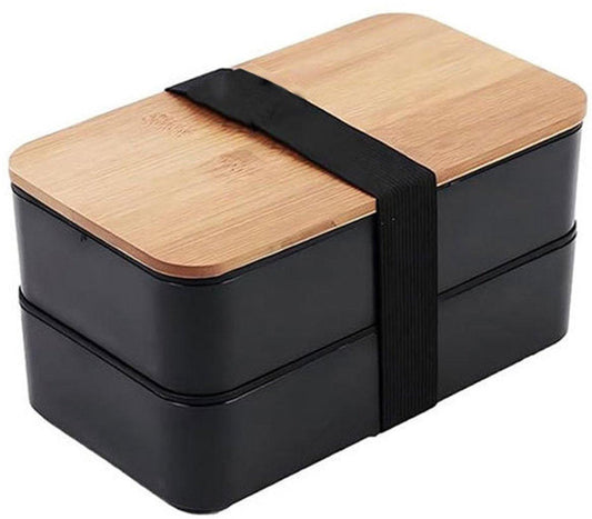 Japanese bento box, ideal lunch box for adults and children, compartmentalized lunch box, perfect for work, school, and baby on the go.