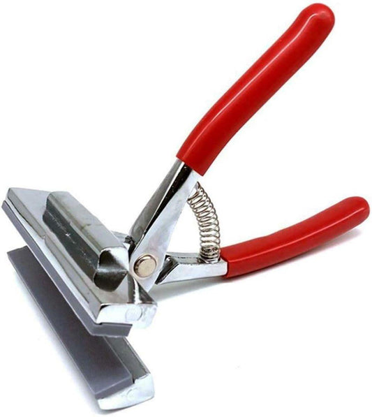 Canvas clamp - Canvas clamp - Canvas clamp - 12 cm wide jaws - Metal canvas clamp - Clamp for stretching oil paintings.