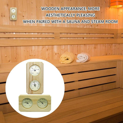 Indoor Thermometer - Indoor Thermometer - Thermometer - Weather Station - Hygrometer - Waterproof Wall-Mounted Thermometer and Hygrometer - Suitable for Indoor Bathroom, Sauna, Baby's Room.