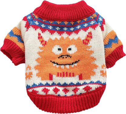 Dog Coat - Dog Sweater - Sweater for Small Dogs - Dog Sweater - Winter Knitted Sweater - Warm and Lightweight Cat Sweater - Perfect for Chihuahuas - Holidays - Christmas Decorations - Christmas - Size XL