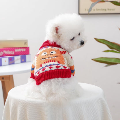 Dog Coat - Dog Sweater - Sweater for Small Dogs - Dog Sweater - Winter Knitted Sweater - Warm and Lightweight Cat Sweater - Perfect for Chihuahuas - Holidays - Christmas Decorations - Christmas - Size XL