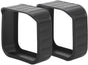 Protective Camera Covers - Pack of 2 Silicone Protectors - Flexible and Lightweight - Scratch Resistant - Made of Silicone - For Security Cameras with Flash.