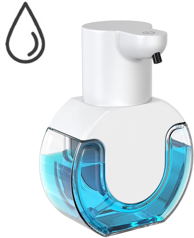 Automatic soap dispenser - 420 ml - USB rechargeable - Automatic foam dispenser - Foam technology - Infrared sensor - Suitable for bathroom, kitchen and office - Wit Hover Image