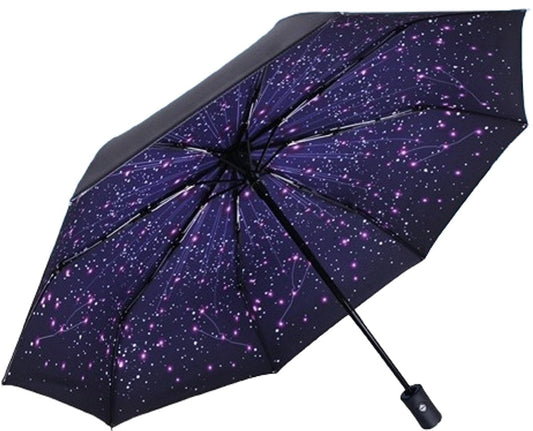 8-rib windproof travel umbrella, automatic folding travel umbrella, windproof umbrella with automatic opening and closing, portable umbrella for men and women