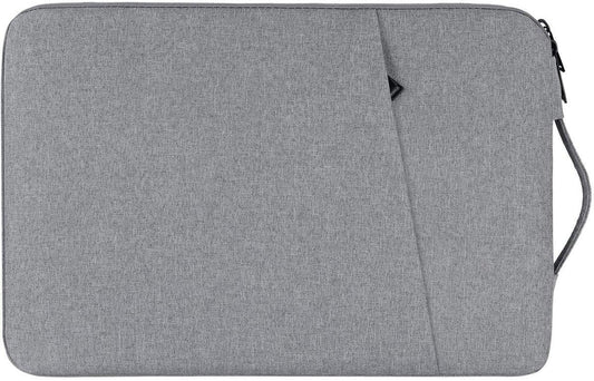 15.6-inch Laptop Sleeve - Protective Case - Laptop Storage Bag - Shockproof - Scratch-resistant - Splash-proof - Gray.