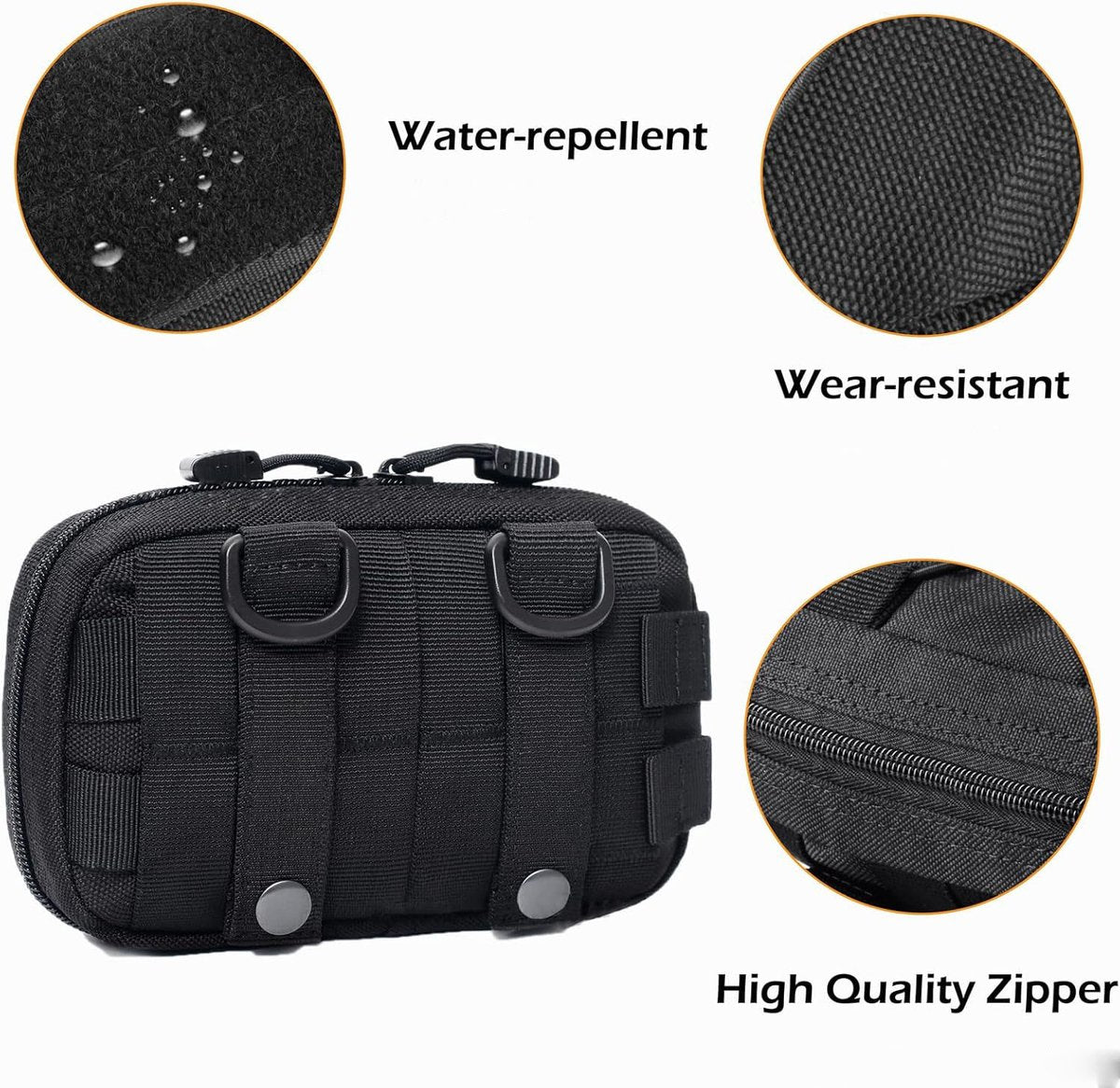 Fanny pack - Men's fanny packs - Tactical fanny pack - Small bag - Waterproof and multifunctional - Suitable for camping, hiking and hunting