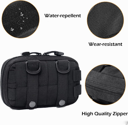 Fanny pack - Men's fanny packs - Tactical fanny pack - Small bag - Waterproof and multifunctional - Suitable for camping, hiking and hunting