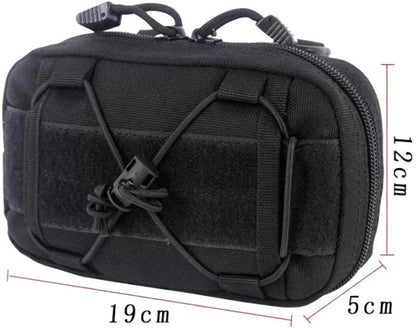 Fanny pack - Men's fanny packs - Tactical fanny pack - Small bag - Waterproof and multifunctional - Suitable for camping, hiking and hunting