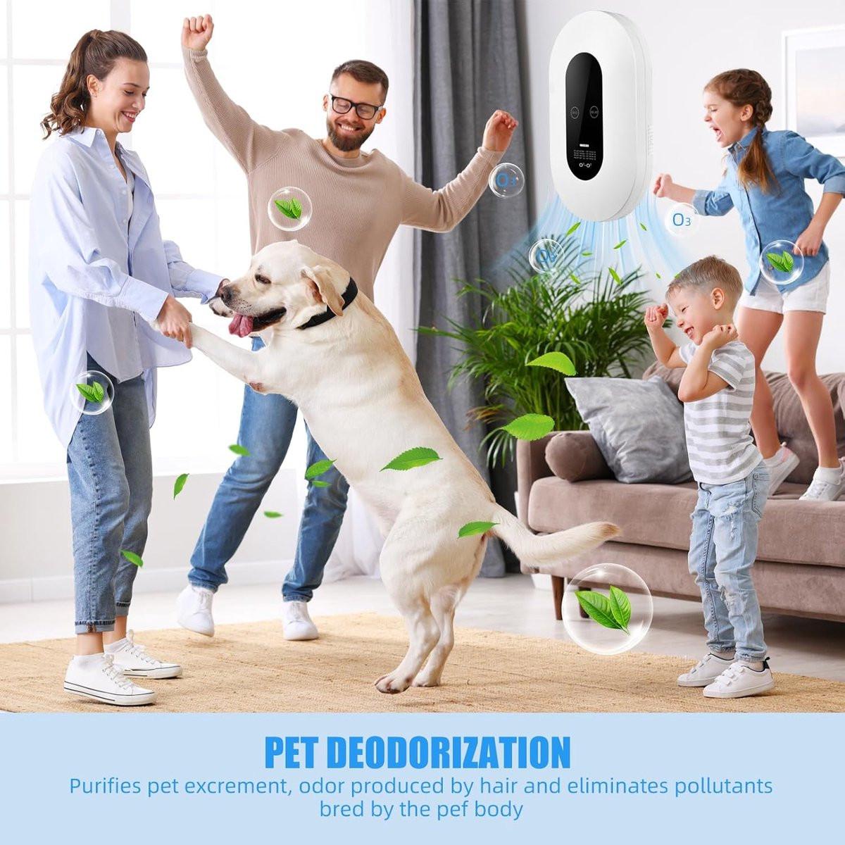 Air purifier - Plug-in negative ion air purifier - LED display - Negative ion air purifier - Home air purifier - Negative ion air purifier - Deodorizer - Ionizer - Wit.