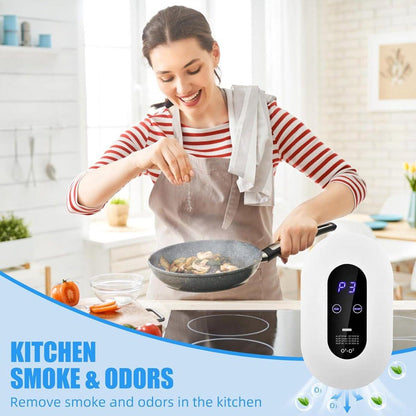 Air purifier - Plug-in negative ion air purifier - LED display - Negative ion air purifier - Home air purifier - Negative ion air purifier - Deodorizer - Ionizer - Wit.