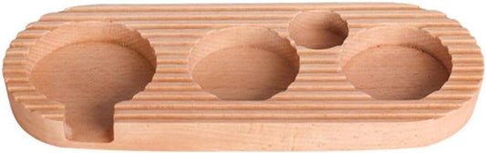 Espresso press holder -  Espresso press holder - 58mm wooden coffee press holder - Espresso tools for kitchens, cafes and restaurants.