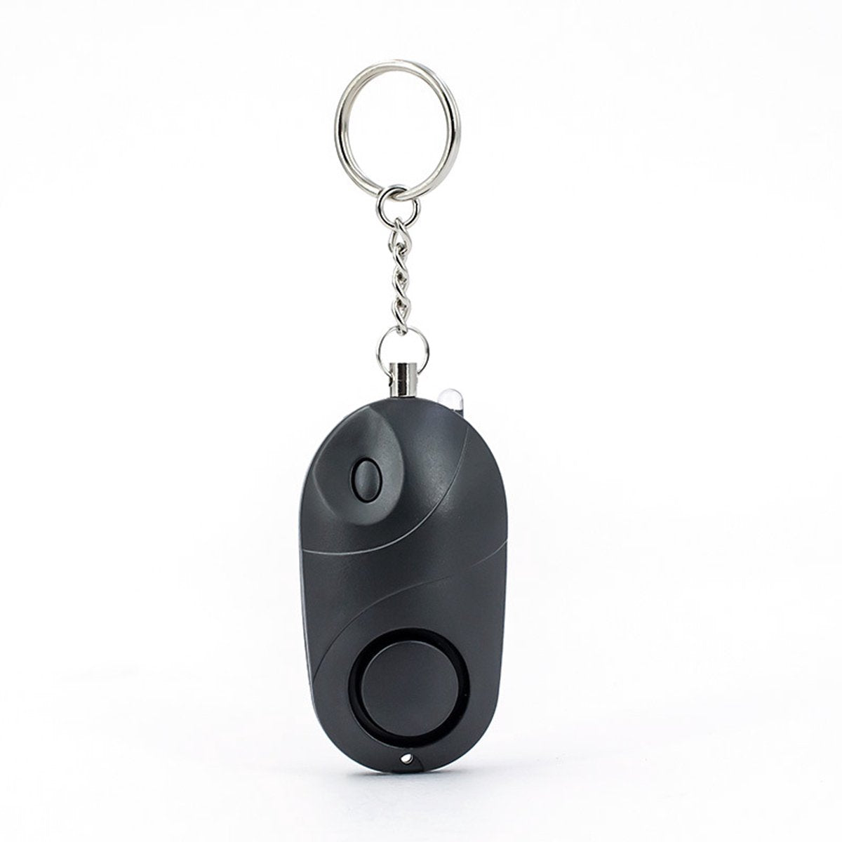 Panic Alarm - Personal Alarm - Personal Pocket Alarm - Keychain Siren - Safe Audible Personal Security Alarm - 130 dB with LED Light - For Children, Women and the Elderly (Black).