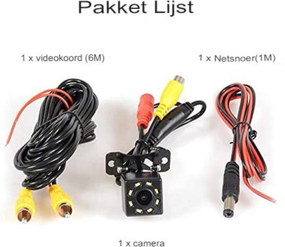 Rearview camera - Parking sensors.