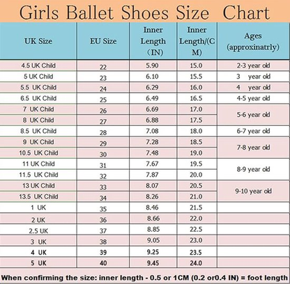 Women's Ballet Shoes â Ballet Shoes for Girls â Beige â Soft PU Leather Dance Shoes with Non-Slip Sole â Suitable for Ballet, Yoga & Home Use â For 4 UK.