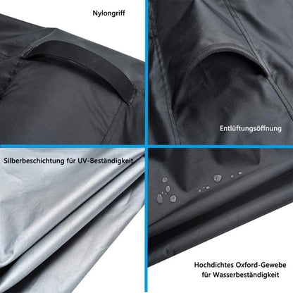 Waterproof 420D Oxford Outdoor Furniture Cover UV Dust Protection for Tables Chairs and Grill, 76 cm x 76 cm x 63 cm