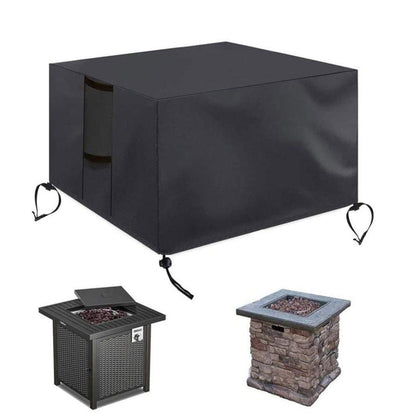 Waterproof 420D Oxford Outdoor Furniture Cover UV Dust Protection for Tables Chairs and Grill, 76 cm x 76 cm x 63 cm
