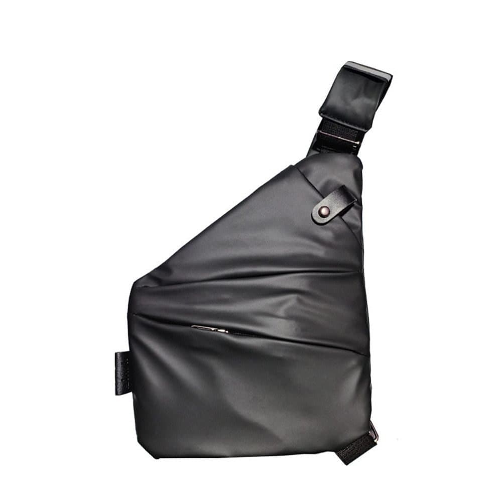 Anti-Theft Shoulder Bag Waterproof with Multiple Compartments, Unisex for Sports Travel and Excursions, Gold