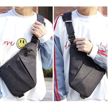 Anti-Theft Shoulder Bag Waterproof with Multiple Compartments, Unisex for Sports Travel and Excursions, Gold
