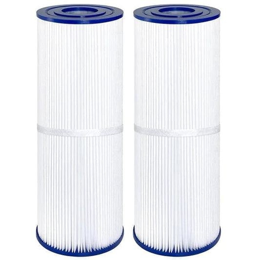 2-pack Pool Filter Cartridges Compatible with Unicel C-4326 Pleatco PRB25-IN Filbur FC-2375, 25 Square Feet