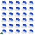 30 Pack Gel-filled Cable Connectors for Robotic Lawn Mower, Waterproof ABS with Resin for Garden Electrical Wire Repair, 30pcs