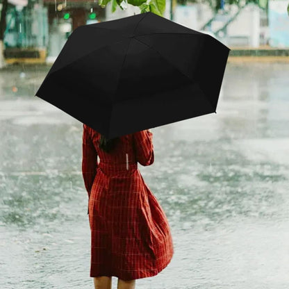UV-Protective Folding Umbrella Wind-Resistant Lightweight Waterproof for Travel Beach and Everyday Use, Pink