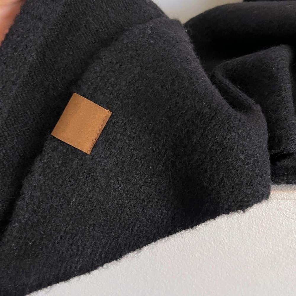 Women's Faux Cashmere Shawl Scarf Warm Extra-Long Triangular Wrap, 180 x 70 cm, Light Gray, Ideal for Party Wedding Evening Outfits