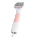Pet Hair Dryer 3-in-1 with Brush for Dogs and Cats, Portable Quiet, 3 Heat Settings Overheat Protection, Pink