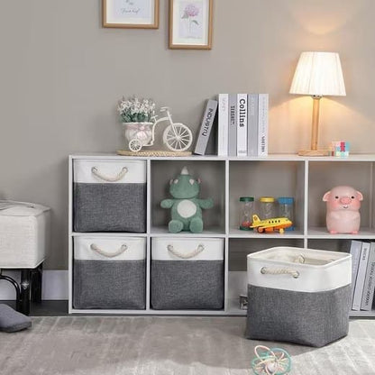 33 Pack Storage Basket Cube for Clothes and Toys, 33x33x33 cm, Perfect for Home Use