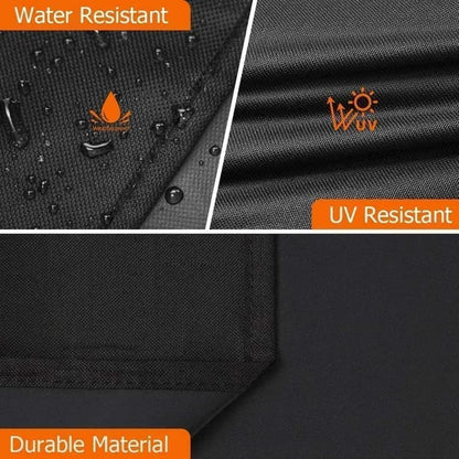 Waterproof BBQ Cover Oxford UV Protection, 145 x 61 x 117cm, for Garden Barbecue