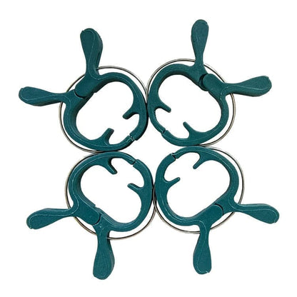 50-pack Plant Clamps for Trellis Support, 1.5 inch, 4.5cm x 6cm, Compatible with Plant Support Systems