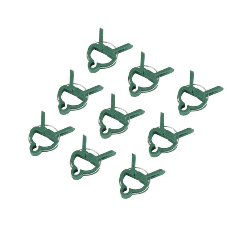 50-pack Plant Clamps for Trellis Support, 1.5 inch, 4.5cm x 6cm, Compatible with Plant Support Systems