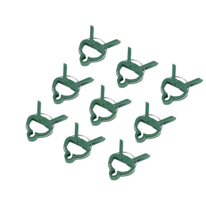 50-pack Plant Clamps for Trellis Support, 1.5 inch, 4.5cm x 6cm, Compatible with Plant Support Systems