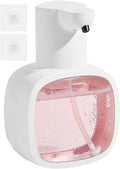500ml Rechargeable Automatic Soap Dispenser Wall Mounted with 4 Levels, Compatible with Kitchen and Bathroom.