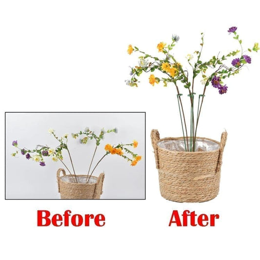 10-Pack Plant Support Flower Stakes for Potted Plants, 12 Inches
