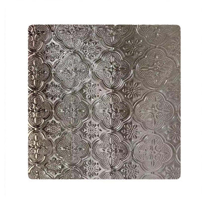 3D Window Film Self-Adhesive Privacy UV Heat Protection Decorative Reusable for Bathroom Home and Glass, 45cmx3m