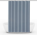 Waterproof mildew resistant PEVA shower curtain, compatible with standard shower rods, 180x180cm, Blue